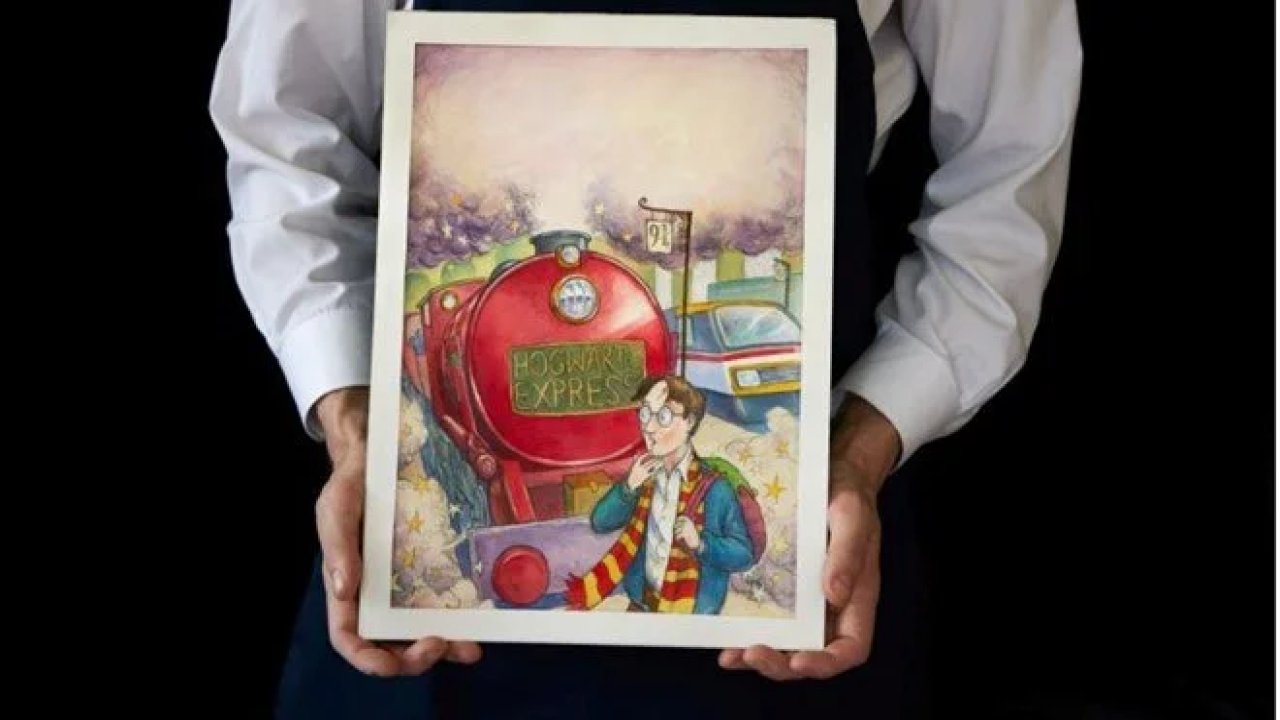 Harry Potter'ın ilk baskısının orijinal kapağı rekor fiyata alıcı buldu