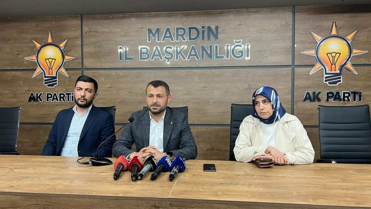 AKP Mardin İl Başkanı Alma, görevinden istifa etti