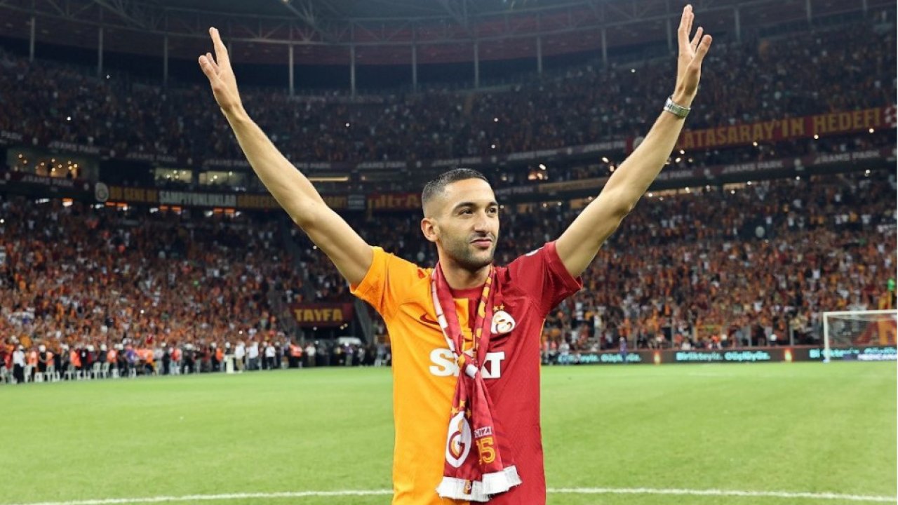 Galatasaray, Hakim Ziyech ile 1+1 yıllık sözleşme imzaladı