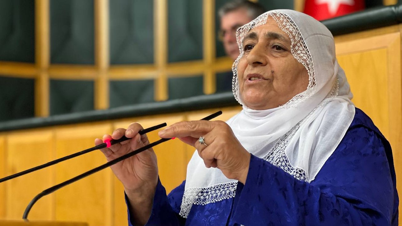 Barış Annesi Meryem Soylu Meclis'te konuştu: Kırk yıldır anneler rahat görmedi, çocuklarıyla sofrada oturamadı
