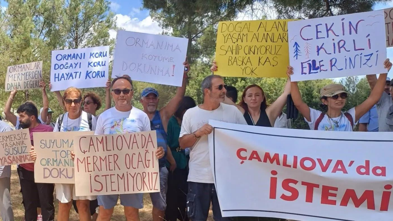 Çamlıova'da köylülerin katılmadı ÇED Toplantısı yapılmadı