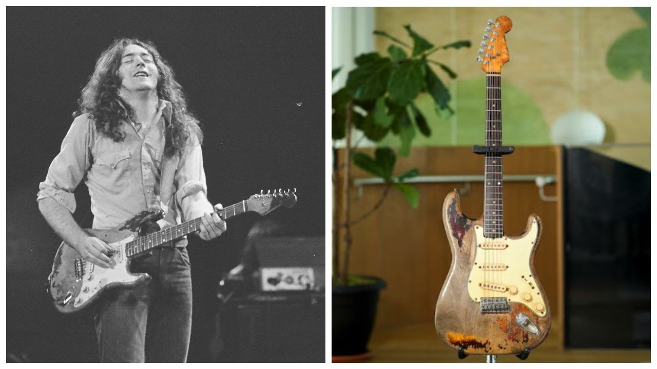 Müzisyen Rory Gallagher'ın 'meşhur' gitarı 1,28 milyon dolara satışa çıkarılıyor