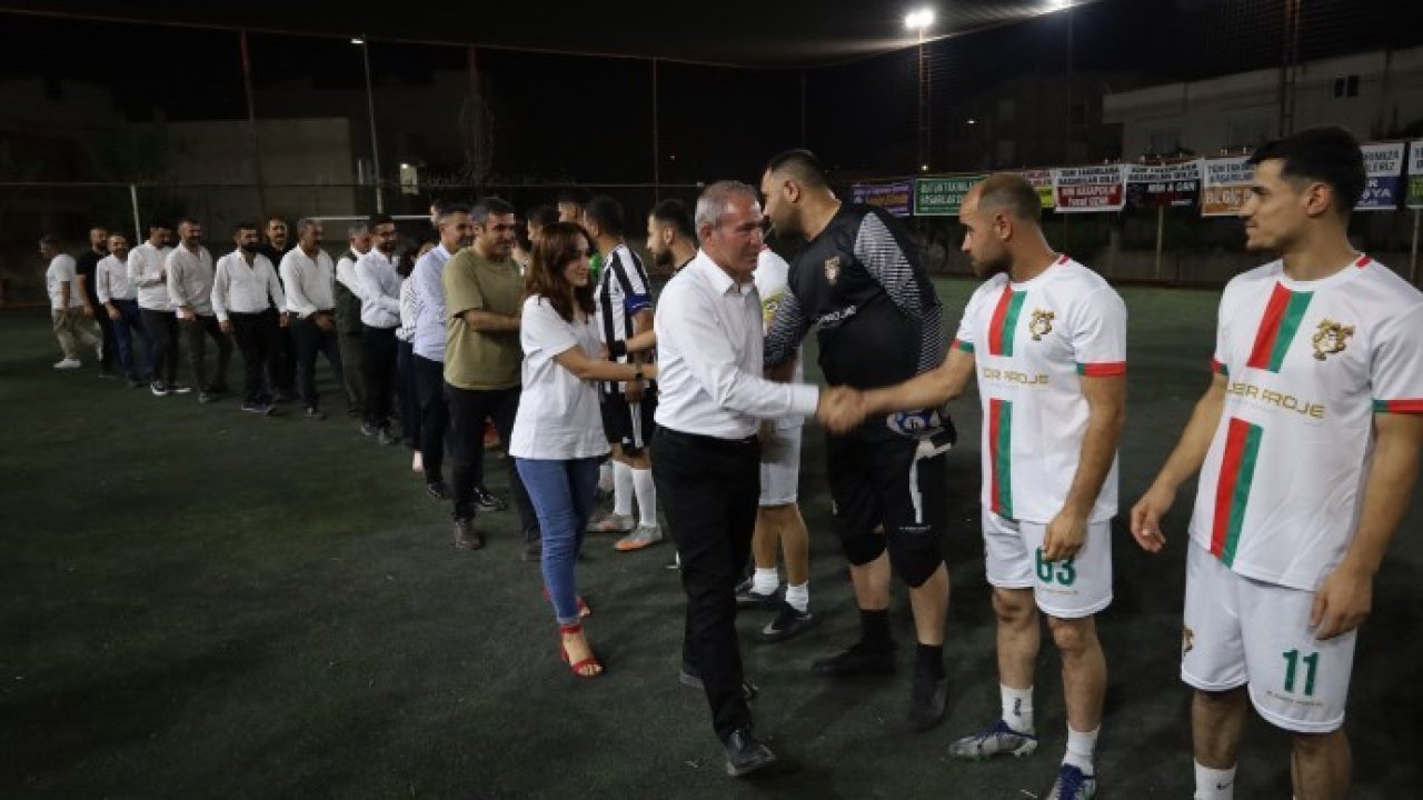 Cizre'de 2'nci Geleneksel Futbol Turnuvası başladı