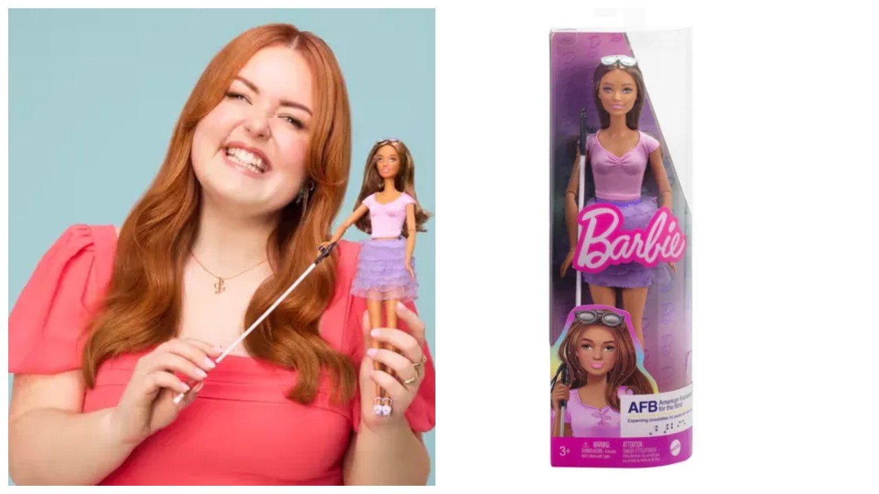 İlk görme engelli Barbie piyasaya sürüldü