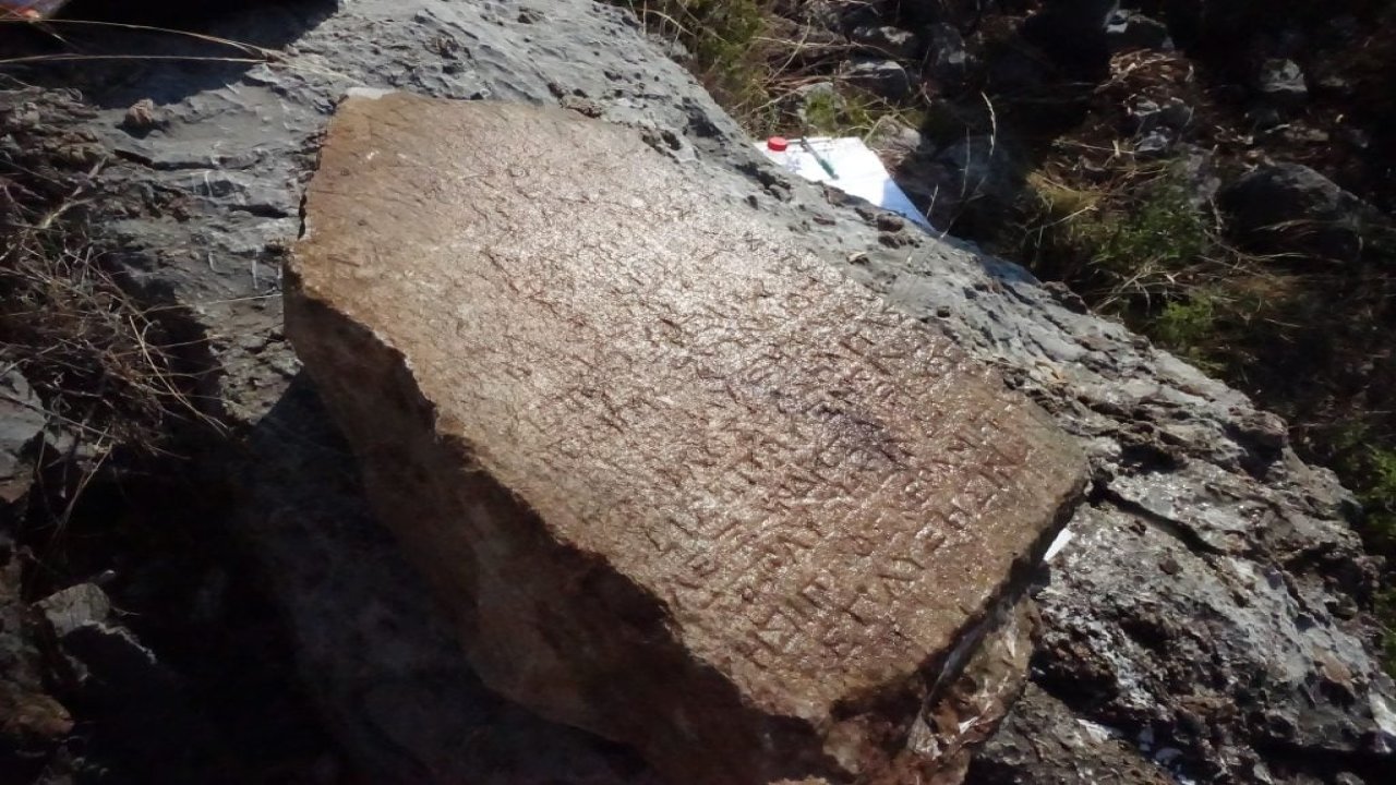Bozburun tarihine ışık tutan yeni keşif: Kaletepe Yazıtı
