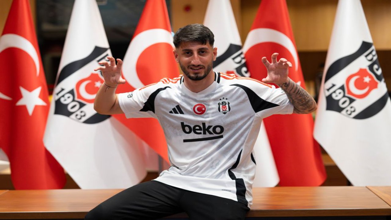 Beşiktaş'ın yeni transferi Can Keleş: 'Beşiktaş'a geldiğim için çok mutluyum'