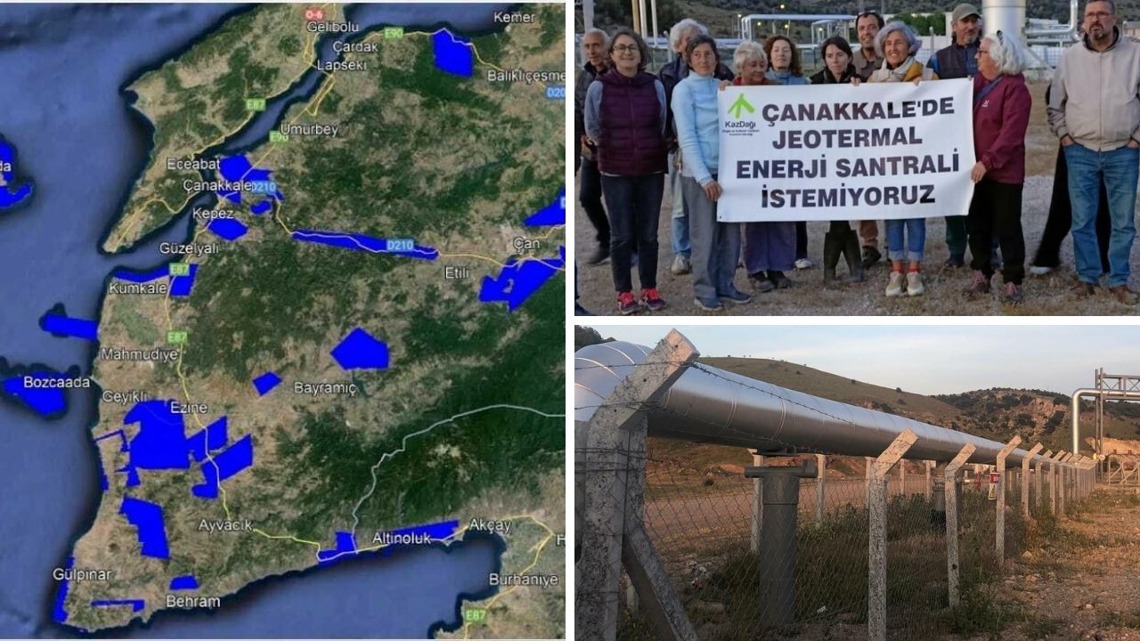 Çanakkale’de 36 jeotermal alandan 35'i boş kaldı: 'Bölgede daha fazla JES istemiyoruz'
