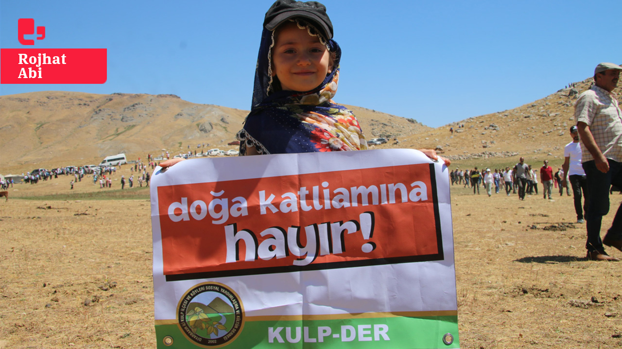 Hasandin Yaylası'nda 7'den 70'e madene karşı miting: 'Yaylamızı kimseye bırakmayacağız'