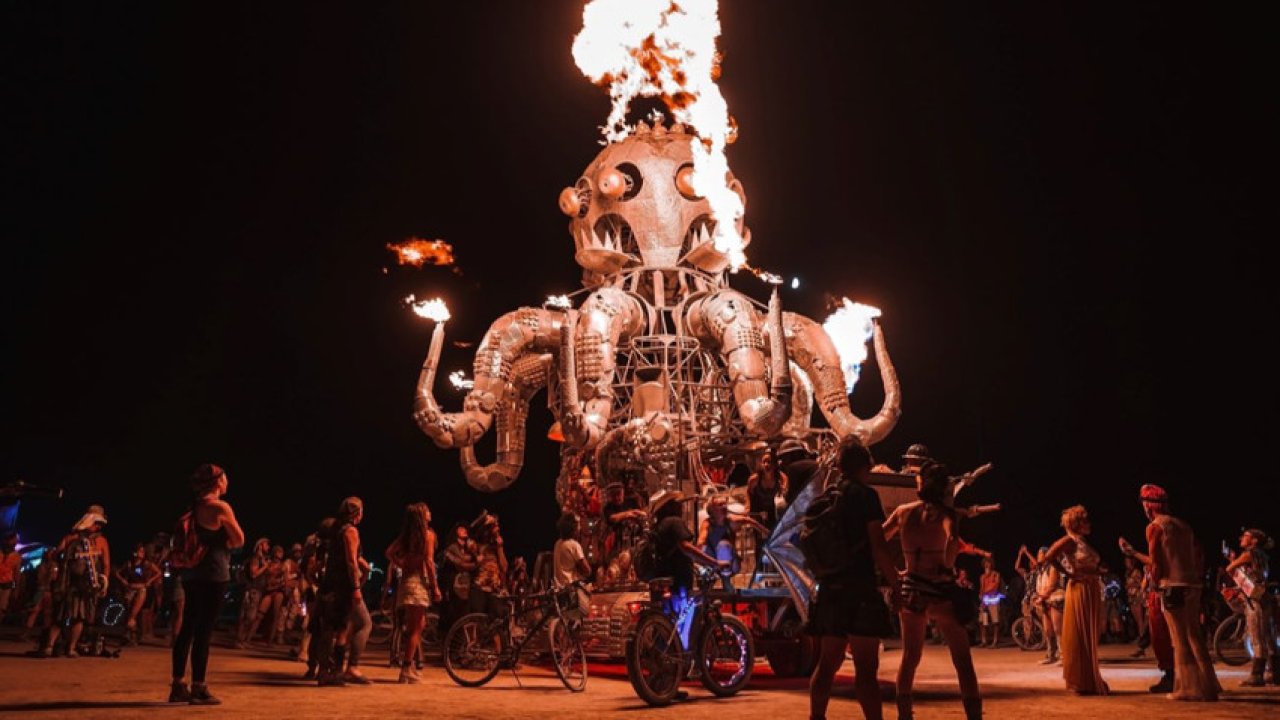 ABD'nin çöl festivali Burning Man'e ilgi azaldı: Bilet satılmıyor