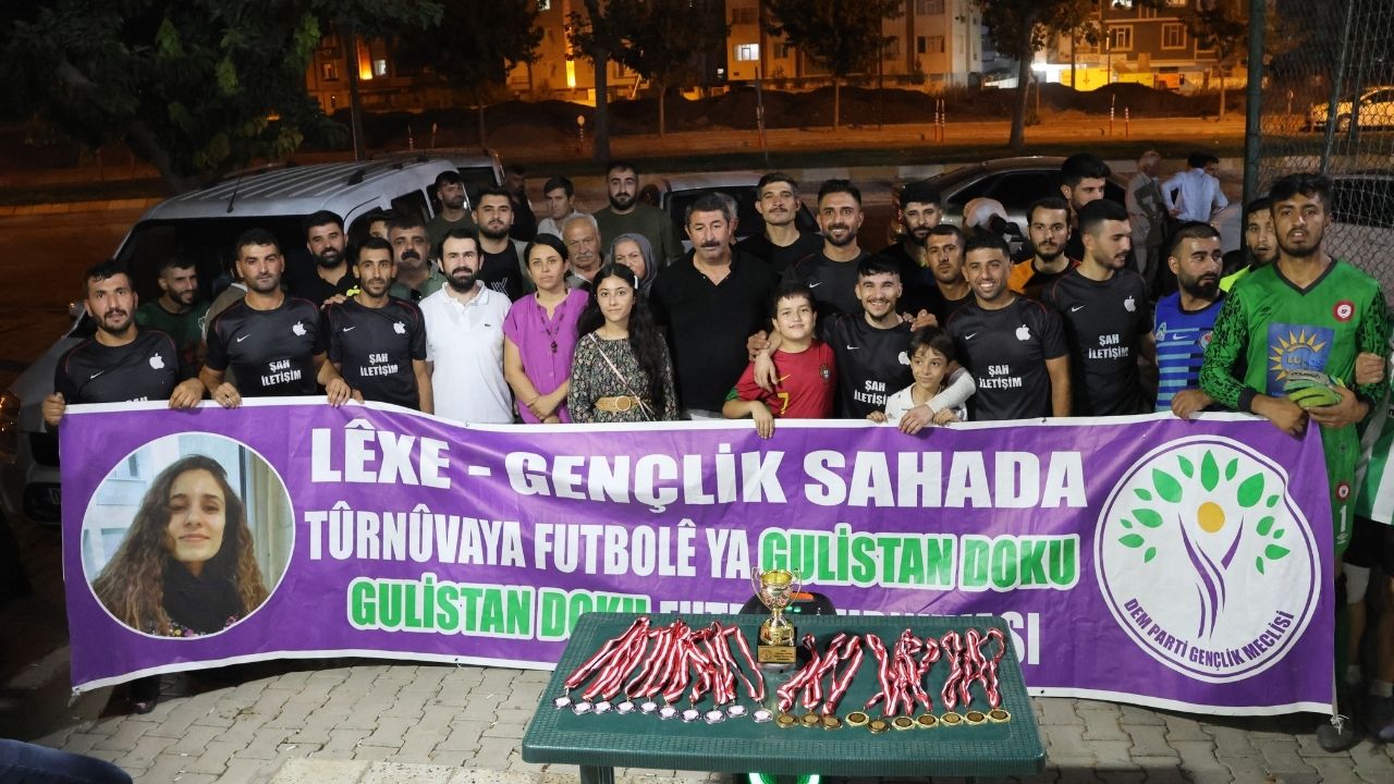 Urfa'da Gülistan Doku Turnuvası'nın final maçı yapıldı