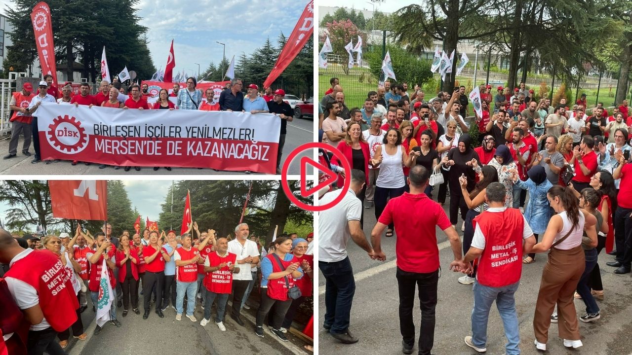 DİSK Başkanı Çerkezoğlu'ndan grevdeki Mersen işçilerine destek: İlk bölge mitingi 13 Eylül’de Mersin’de