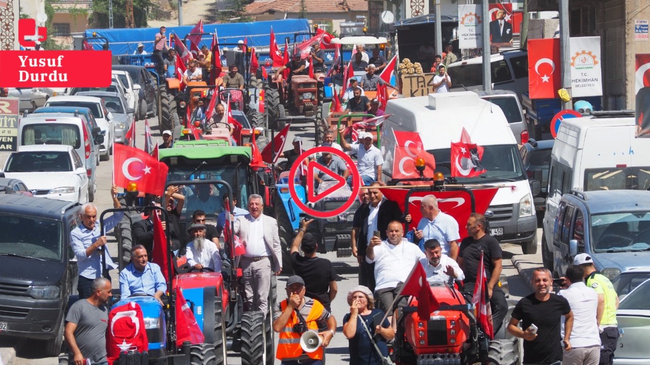 Hekimhan’da büyük kayısı mitingi: 'Bu haksız düzeni  hep beraber yıkacağız'