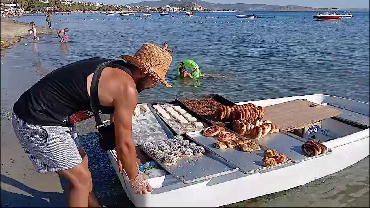 Erdek'te tatilciler için 'deniz pastanesi'