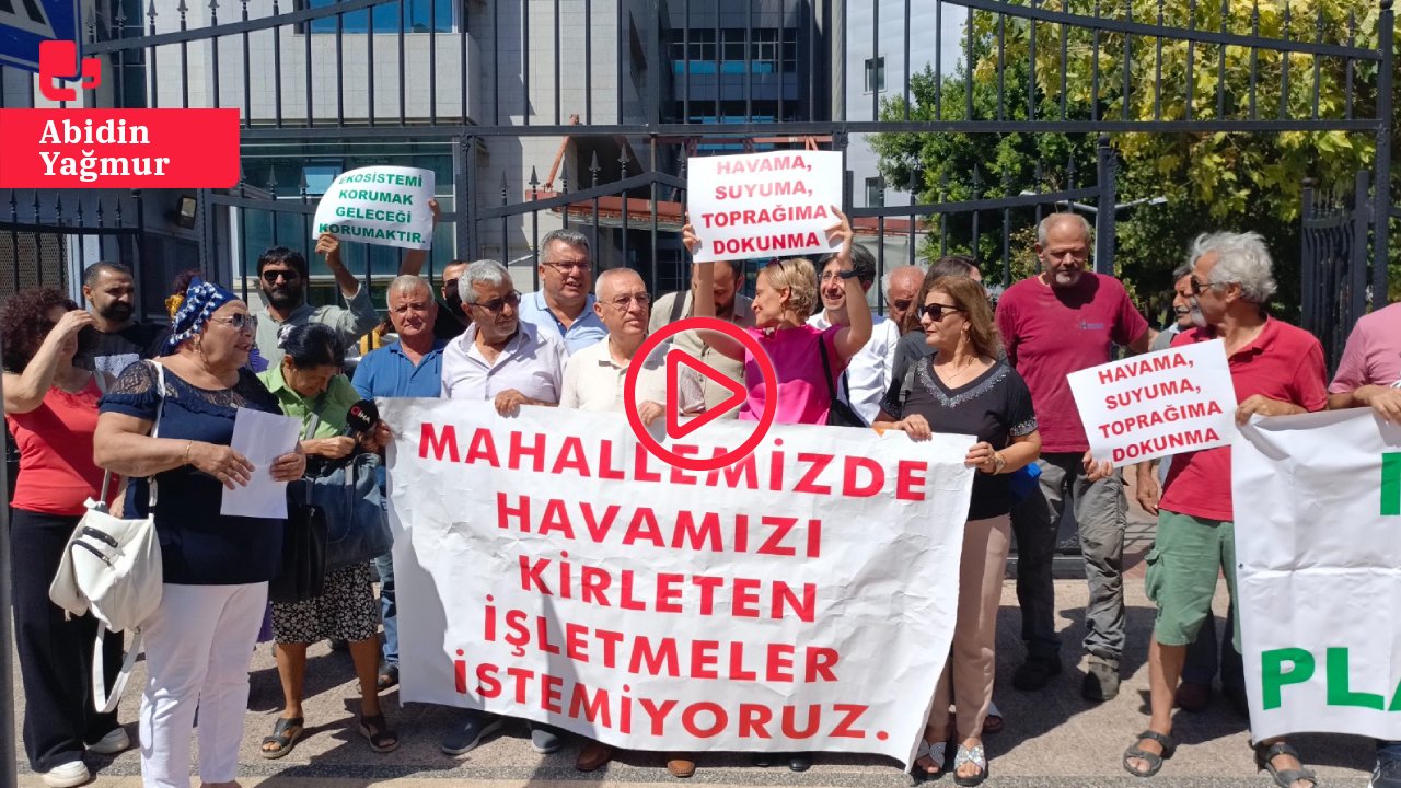 Mersin'de fabrikaların yarattığı kirliliğe suç duyurusu