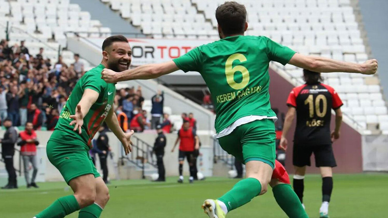 Amedspor'dan bol gollü galibiyet : 2-4