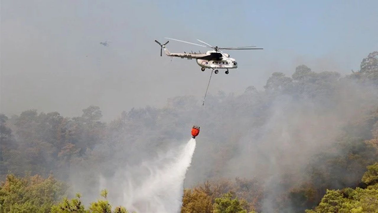 Pilotların ücreti ödenmedi, helikopterler yerde kaldı: Yangınlarda binlerce hektar kül oldu