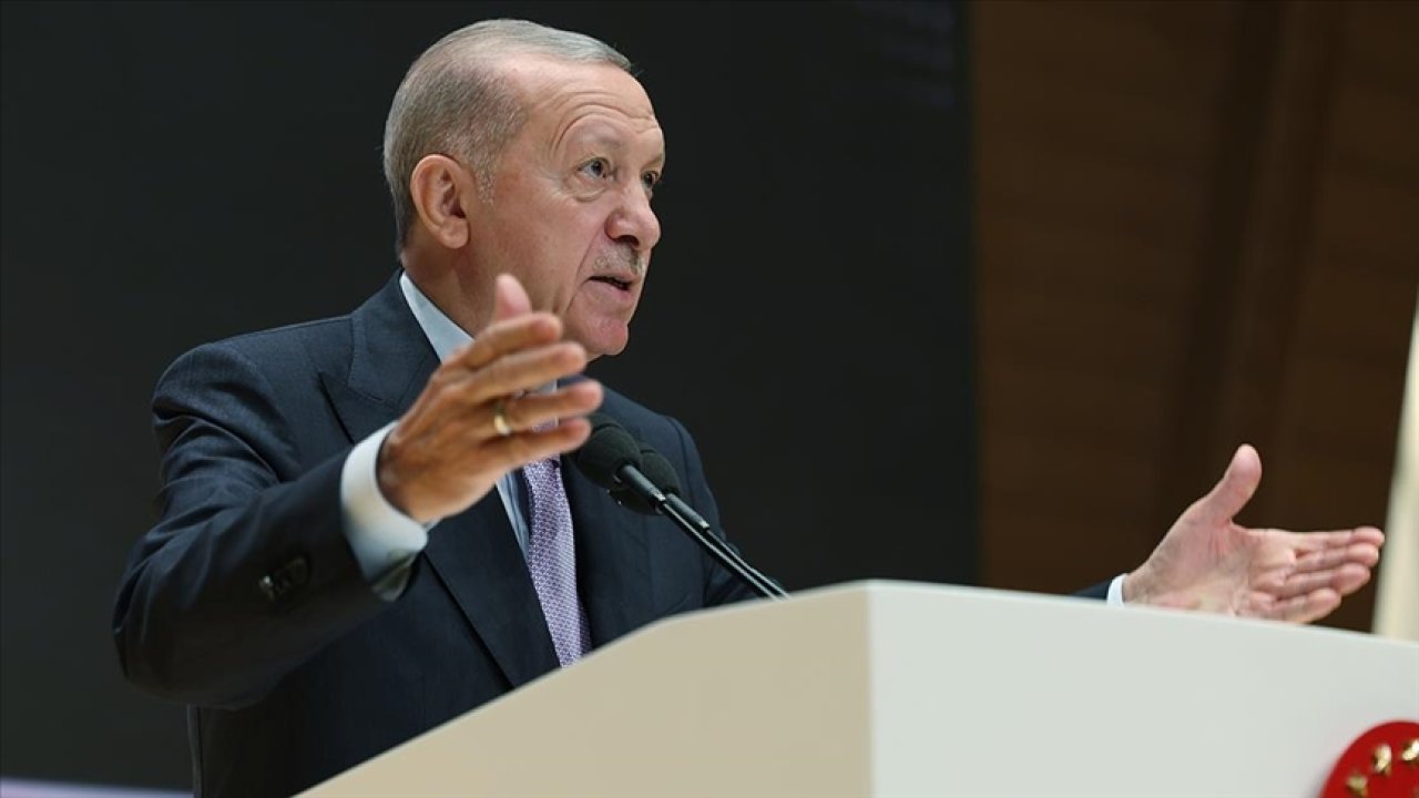 Erdoğan'dan 'muhalefetle diyalog' çıkışı: 'Gerilimden beslenenler diyaloğu engellemek için ellerinden geleni yapıyor'