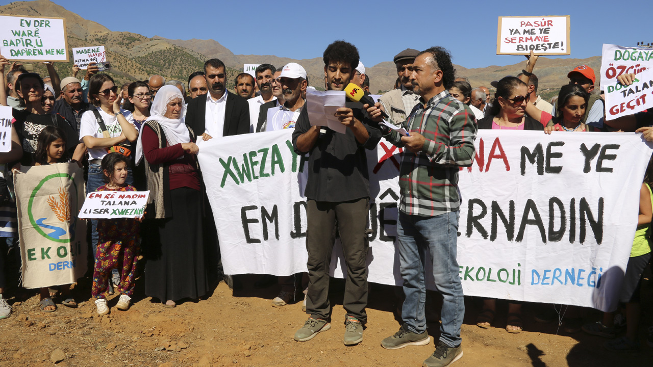 Kasor Havzası’ndaki madene tepki: '25 bin kişinin içme suyu yok olacak'