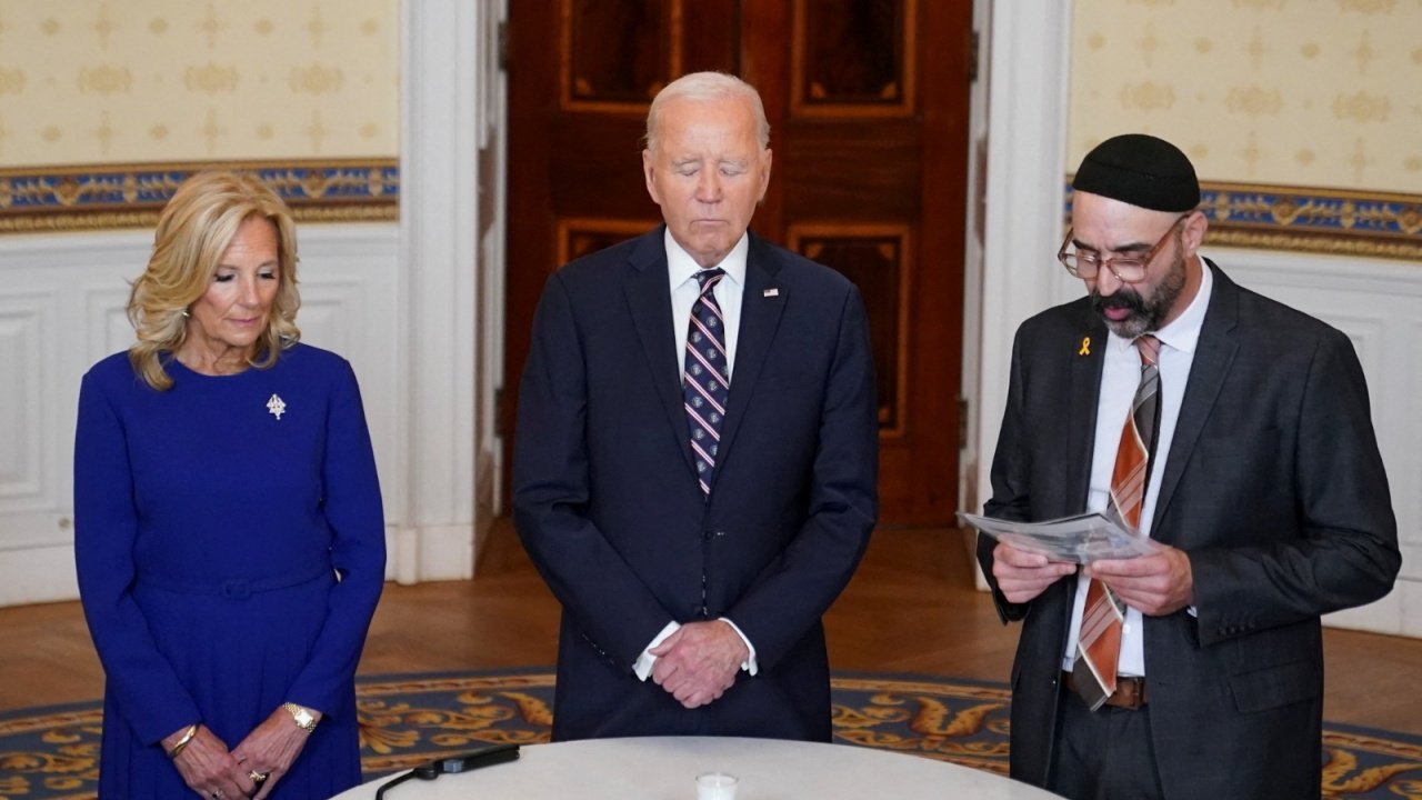 Biden'dan 7 Ekim açıklaması: İsrail'e destek mesajı verdi, Gazze'deki soykırıma değinmedi