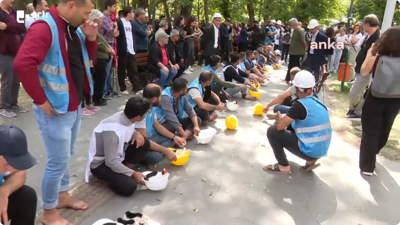 Direniş 46'ncı gününde: Meclis'e yürümek isteyen Fernas işçilerine polis ablukası