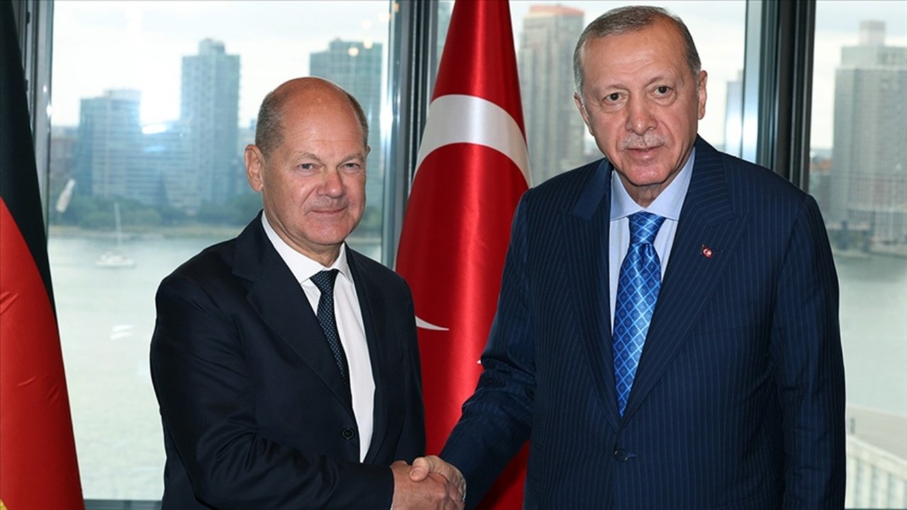 Almanya Başbakanı Olaf Scholz Türkiye'de