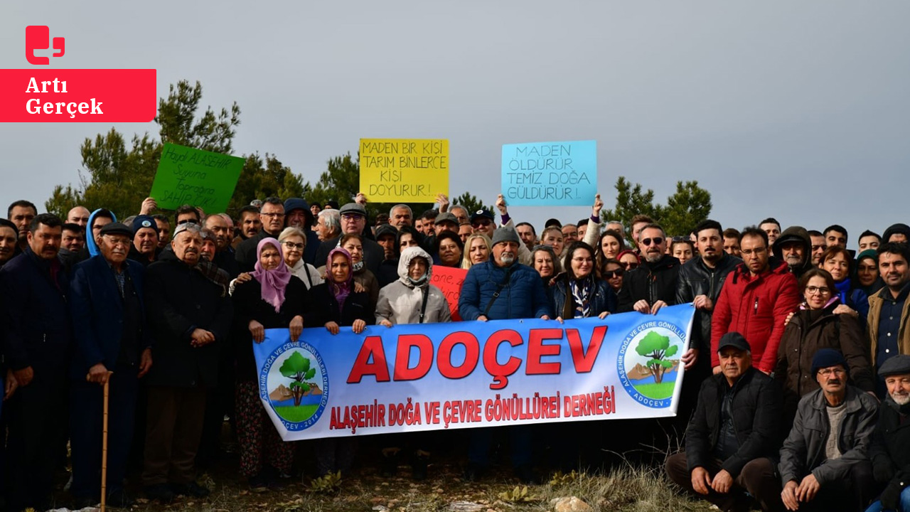 Alaşehir'de Koza Altın'ın antimon ocağına karşı mücadeleyi halk kazandı