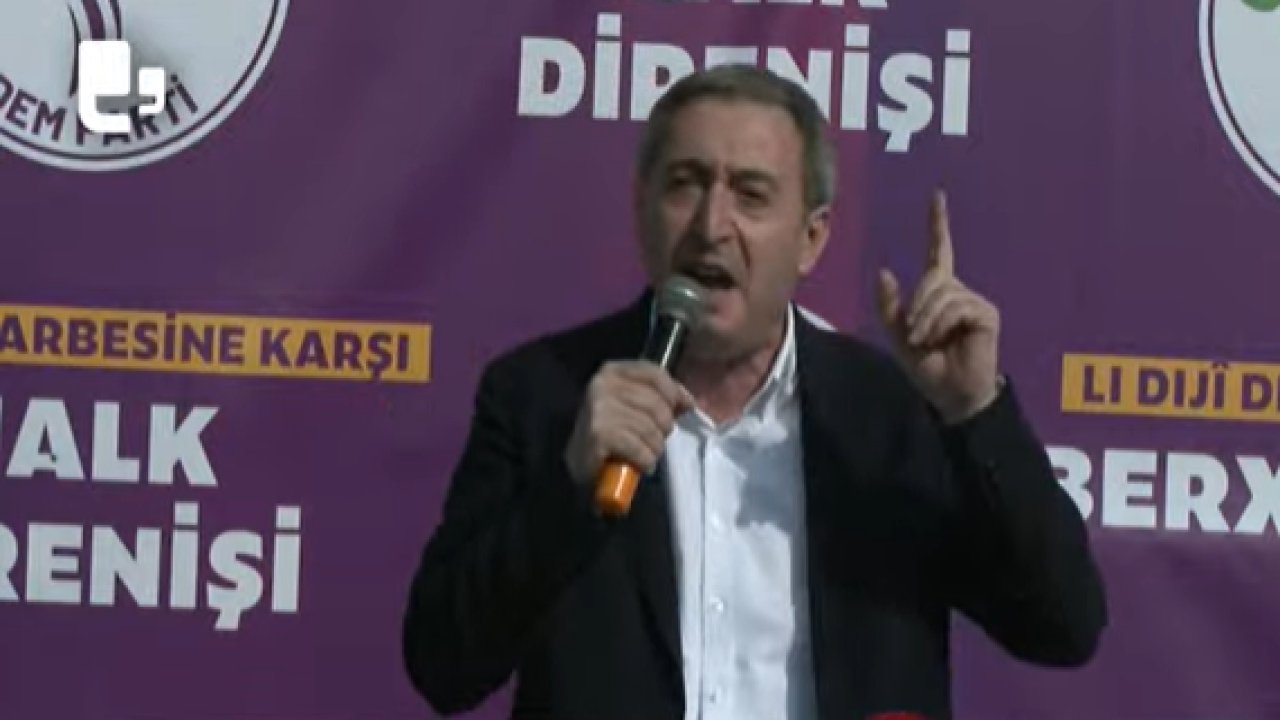 Bakırhan: Terör arıyorsanız demokrasiyle aranızdaki mesafeye bakın