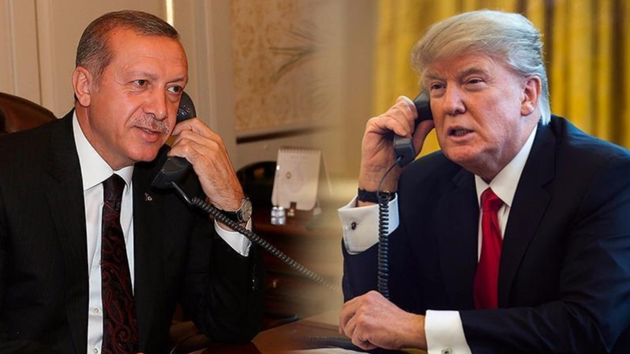 Erdoğan'dan Trump'a tebrik telefonu