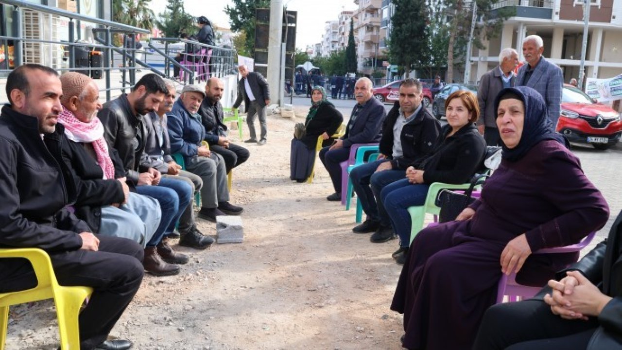 Emine Şenyaşar, Halfeti'deki kayyım nöbetinde