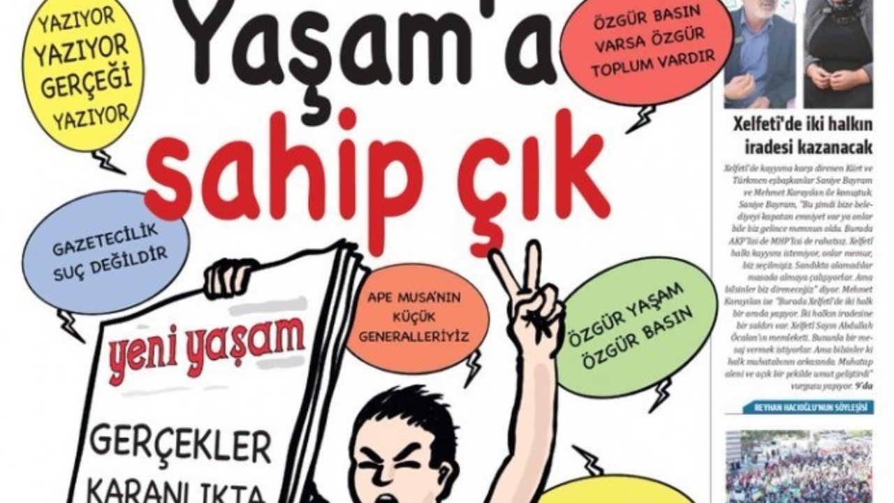 Baskılara karşı Yeni Yaşam gazetesi kitlesel şekilde dağıtılacak