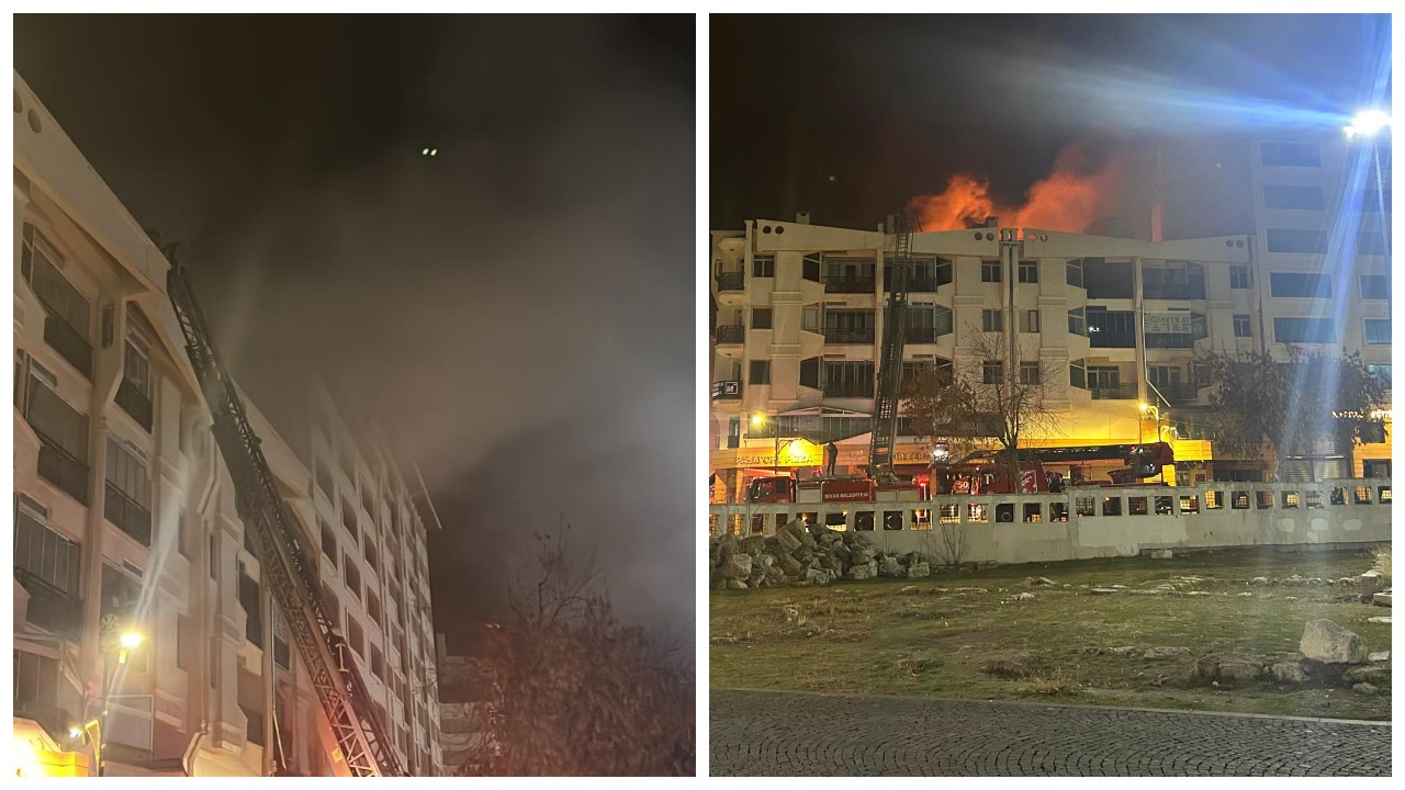 Yangın çıkan dershane binasında sahbi öğretmen ölü bulundu