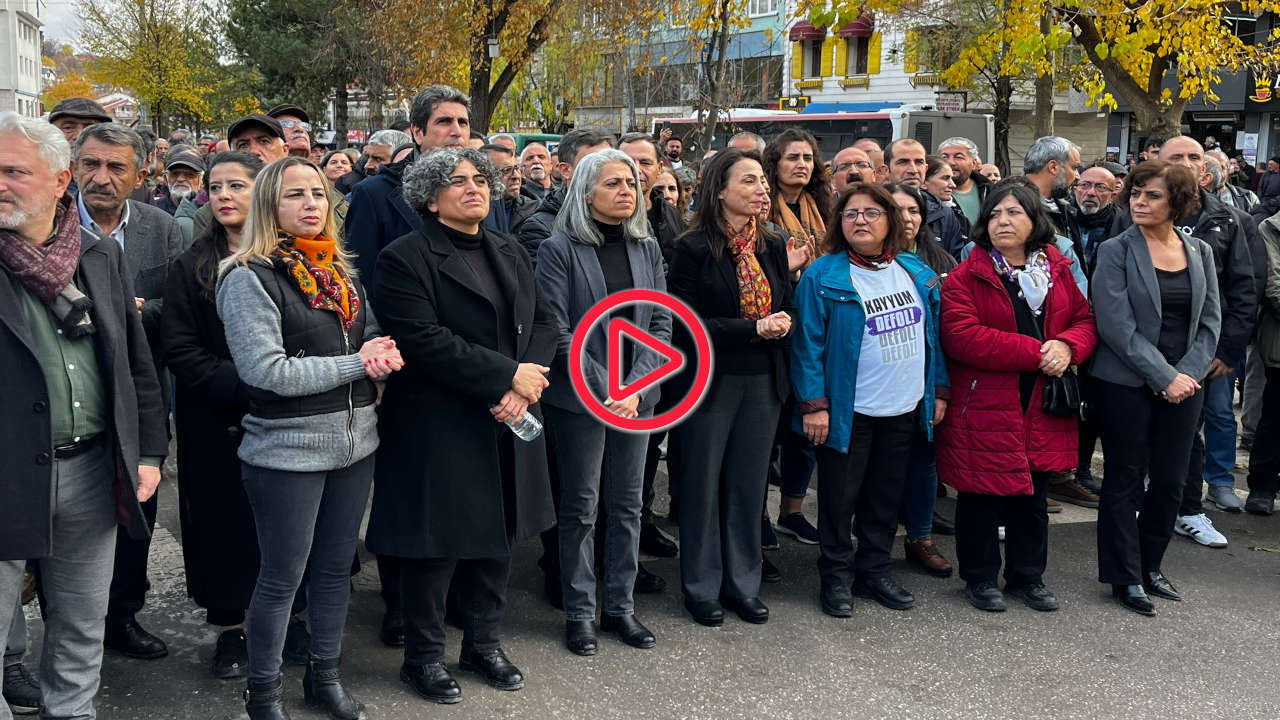 Dersim'de kayyım protestoları sürüyor: Halk, Seyit Rıza Meydanı'na yürüdü