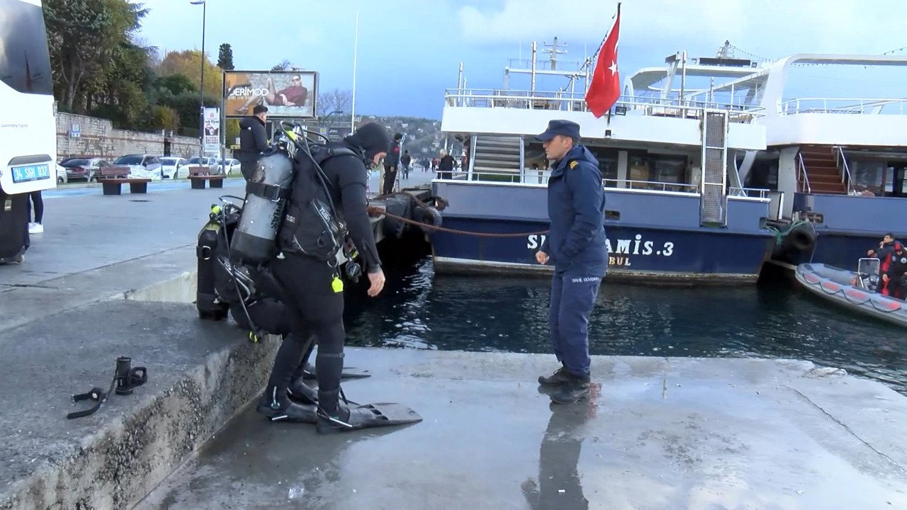 Sarıyer'de denize düşen iki kişi aranıyor