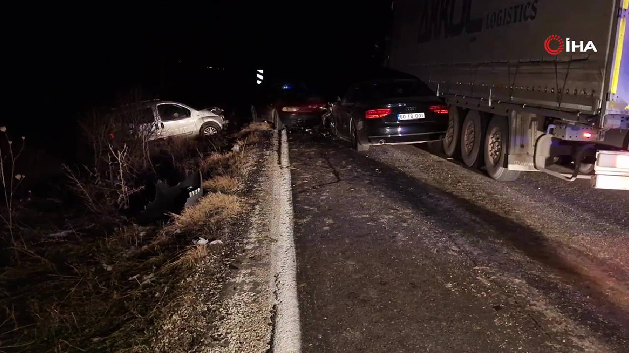 Tokat Belediye Başkanı Yazıcıoğlu zincirleme kazada yaralandı