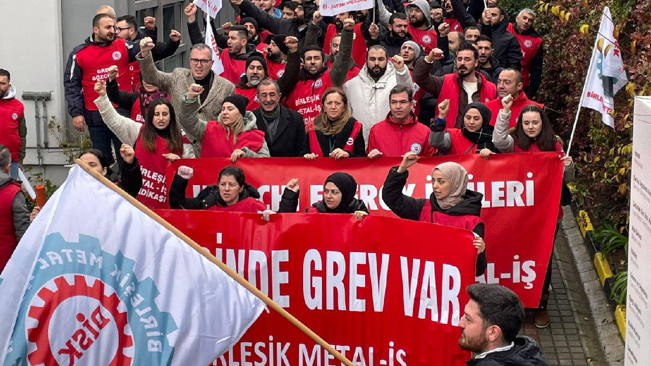 Metal işçileri greve çıktı: 'MESS dayatmalarına boyun eğmiyoruz'