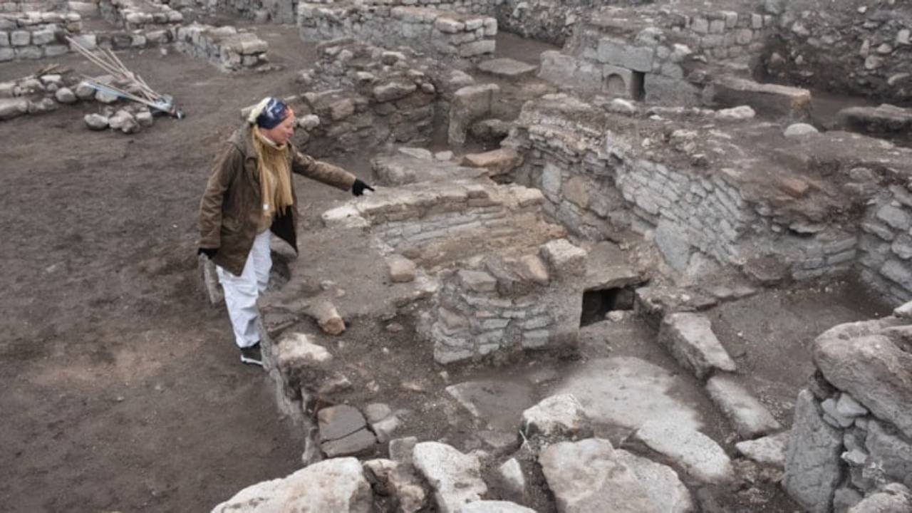 Amorium Antik Kenti'nde Türk-İslam dönemine ait hamam bulundu