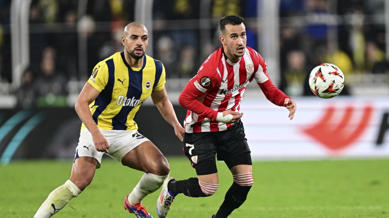 Fenerbahçe, evinde Athletic Bilbao'ya 2-0 yenildi