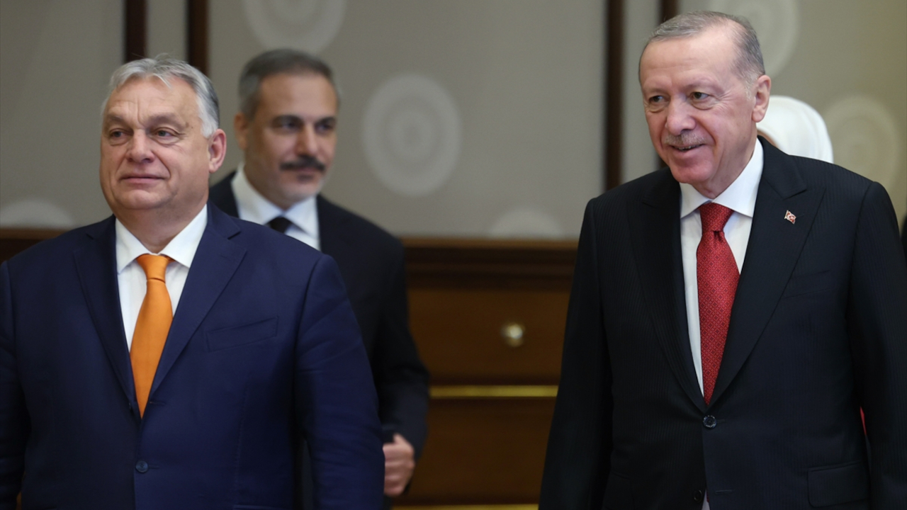 Erdoğan, Macaristan Başbakanı Orban ile bir araya geldi