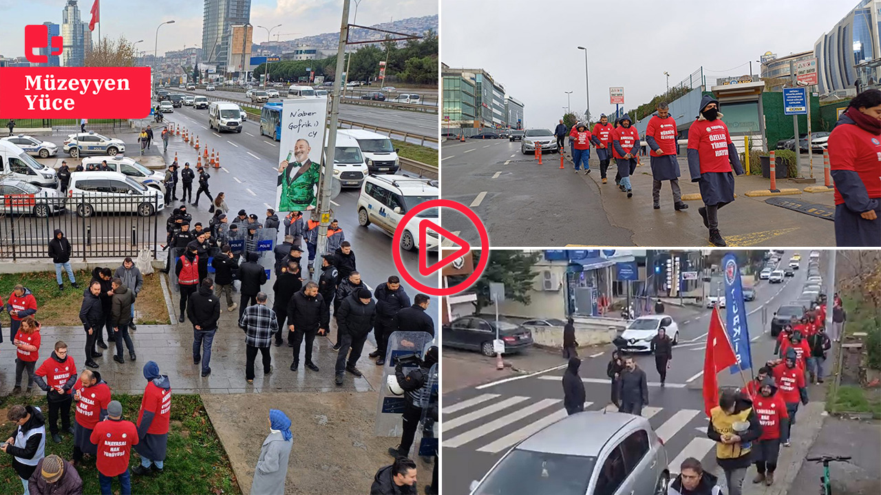 Polonez işçilerinin Ankara’ya başlattığı ‘Anayasal Hak Yürüyüşü’ne yine polis engeli