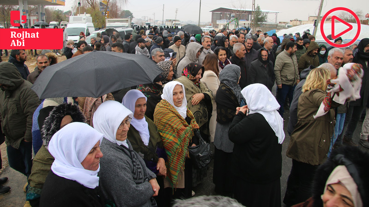 Suruç-Kobane sınırında Rojava Nöbeti başladı