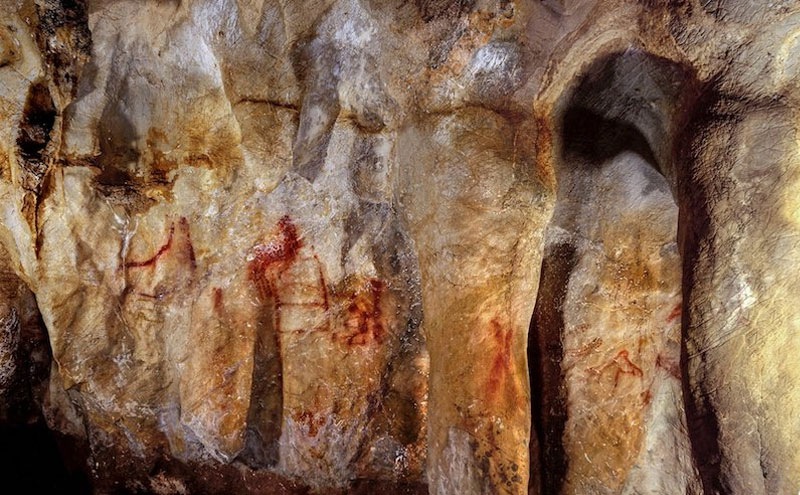 İşte Neandertallerin yaptığı ilk mağara resimleri