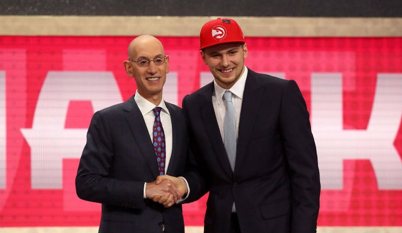 2018 NBA Draftı sonucu Doncic'in adresi Mavericks oldu