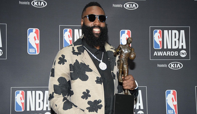 NBA'de sezonun MVP'si James Harden