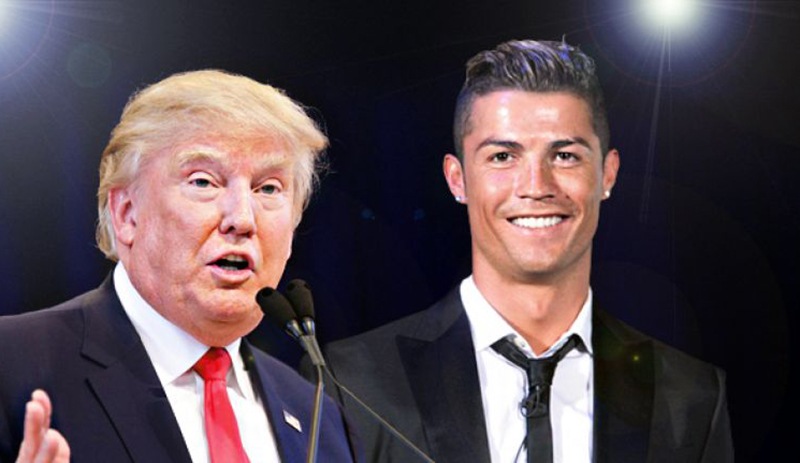 Trump'tan Cristiano Ronaldo gafı