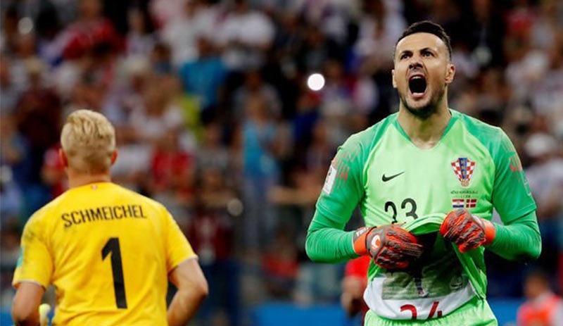 Subasic Hırvatistan'ı çeyrek finale taşıdı