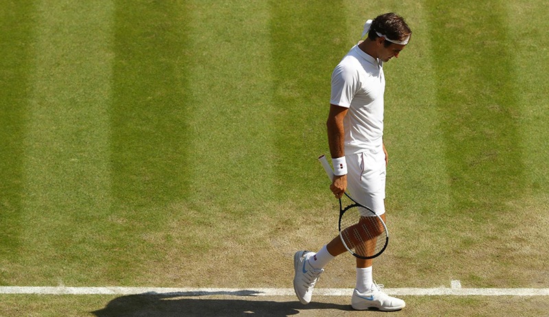 Federer'den tarihi kayıp