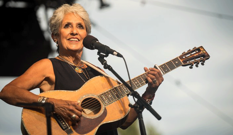 Joan Baez: Artık sesim sahneleri bırak demeye başladı