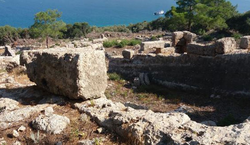 3 bin yıllık tersanede, 220 sarnıç ve 14 sandal çekek yeri bulundu