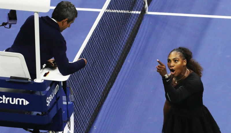 'Asıl özür dilemesi gereken Serena Williams'