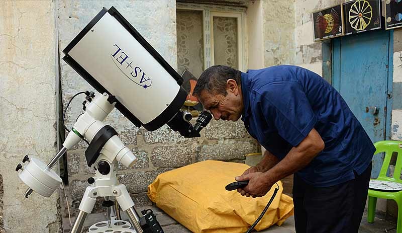 'Diyarbakırlı Astronum'un teleskop sevinci